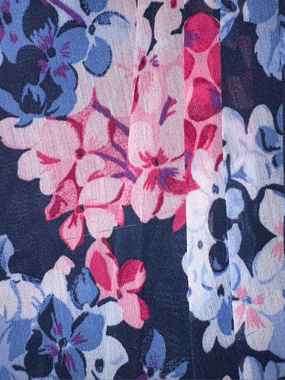 Janie and Jack Parkside Social Hydrangea Chiffon Dress – Girls Size 4 *flaw* - Picture 9 of 9